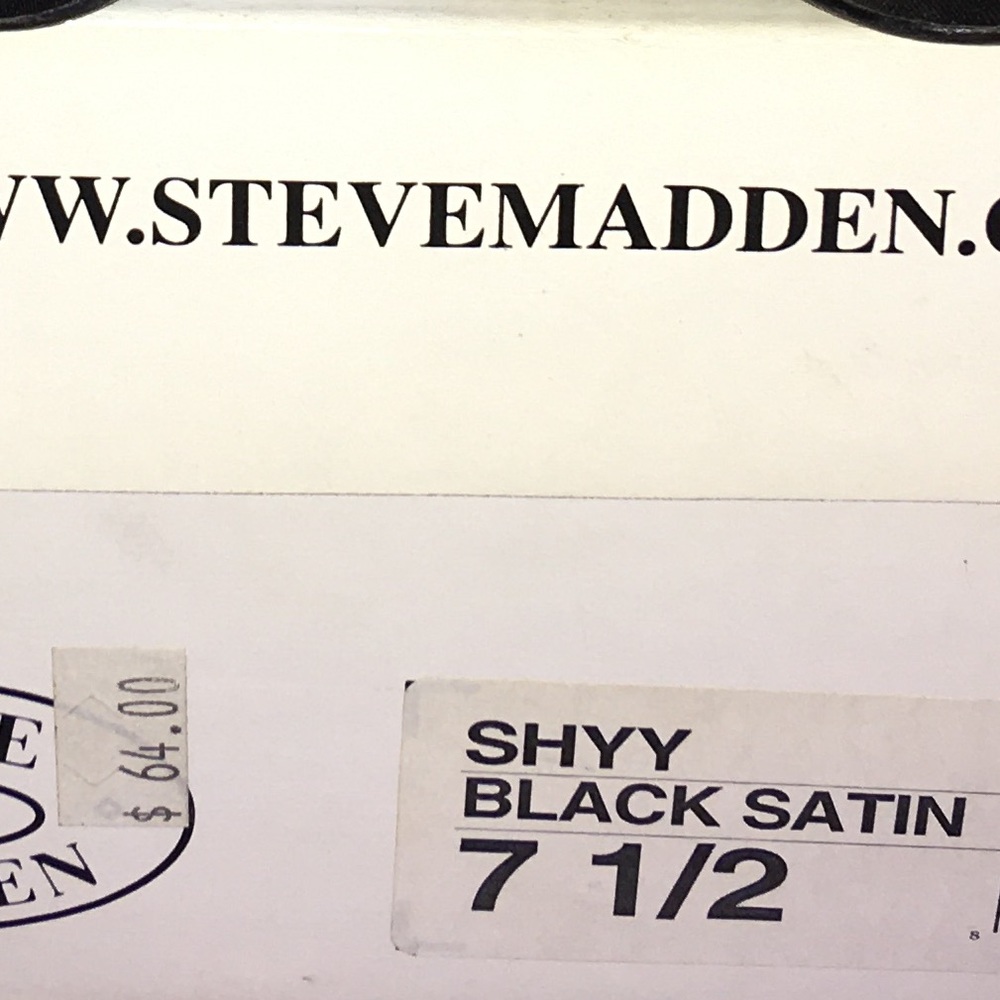STEVE MADDEN | SATIN HEELS - Picture 4 of 6
